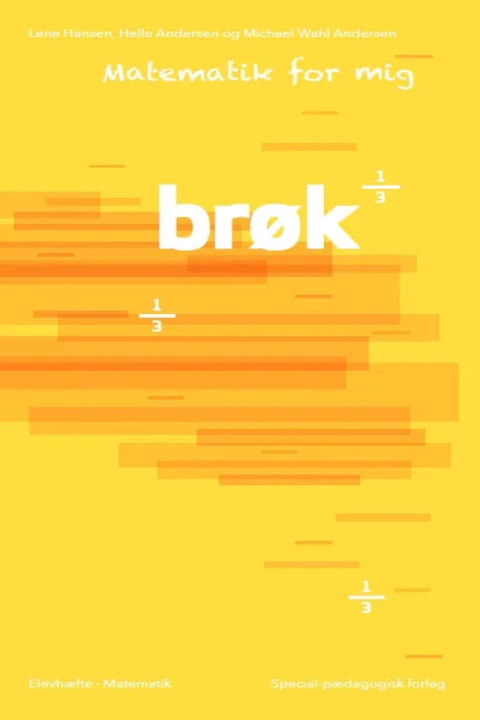 Omslag: Matematik for mig, Brøk