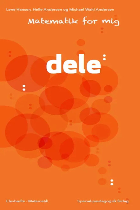 Omslag: Matematik for mig, Dele