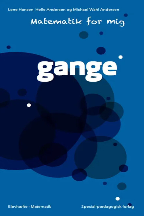 Omslag: Matematik for mig, Gange