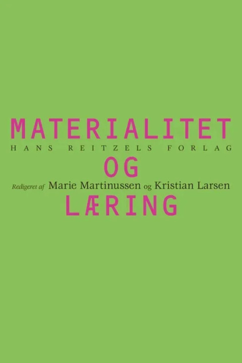 Omslag: Materialitet og læring