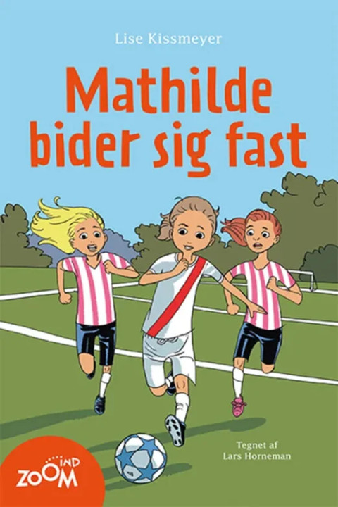 Omslag: Mathilde bider sig fast