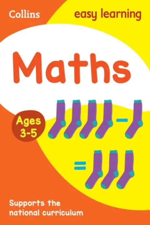 Omslag: Maths Ages 3-5 - Prepare for school with easy home learning