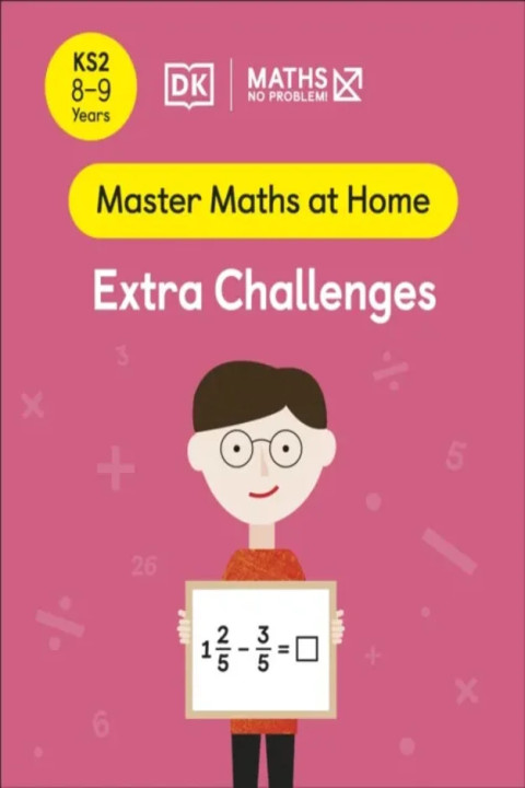 Omslag: Maths No Problem! Extra Challenges, Ages 8-9 (Key Stage 2)