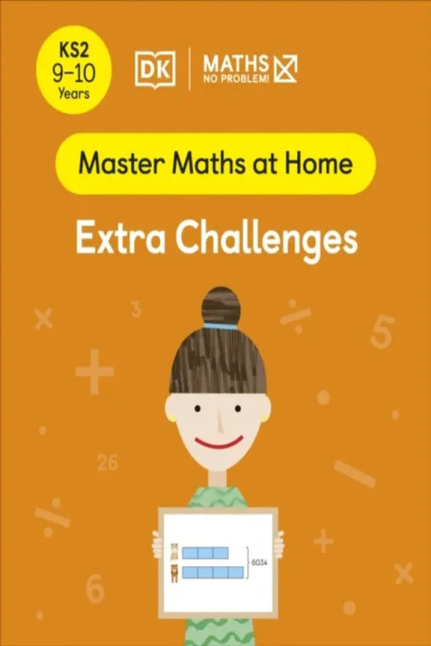 Omslag: Maths No Problem! Extra Challenges, Ages 9-10 (Key Stage 2)