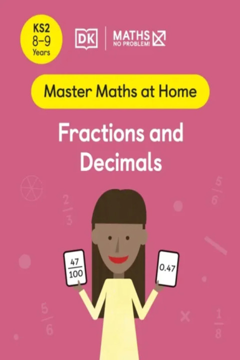 Omslag: Maths No Problem! Fractions and Decimals, Ages 8-9 (Key Stage 2)