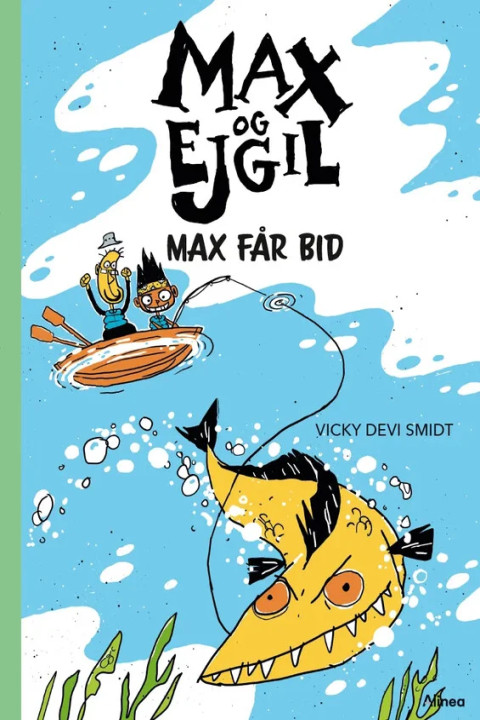 Omslag: Max får bid, Grøn Læseklub