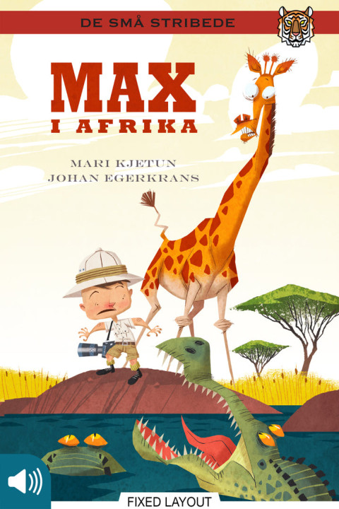 Omslag: Max i Afrika