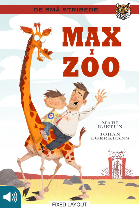 Omslag: Max i zoo