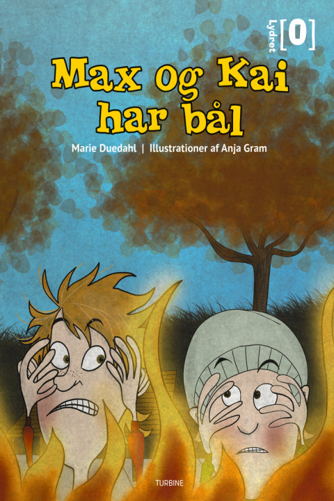 Omslag: Max og Kai har bål