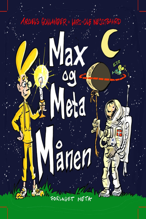 Omslag: Max og Meta - Månen