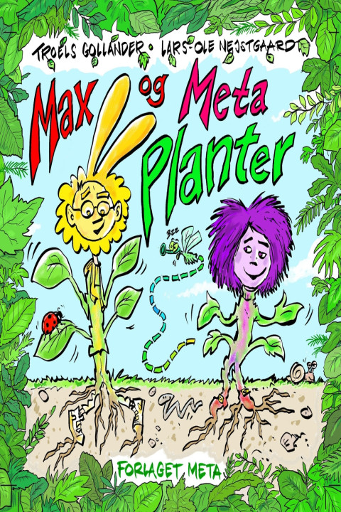 Omslag: Max og Meta - Planter