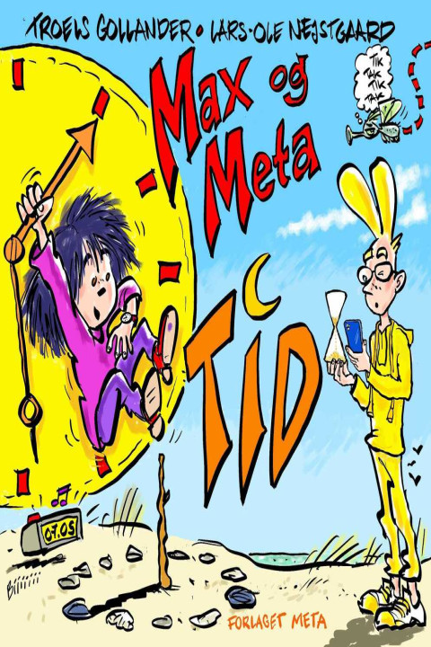 Omslag: Max og Meta - Tid