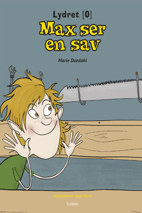 Omslag: Max ser en sav