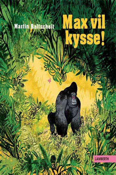 Omslag: Max vil kysse!
