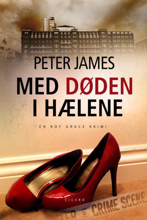 Omslag: Med døden i hælene