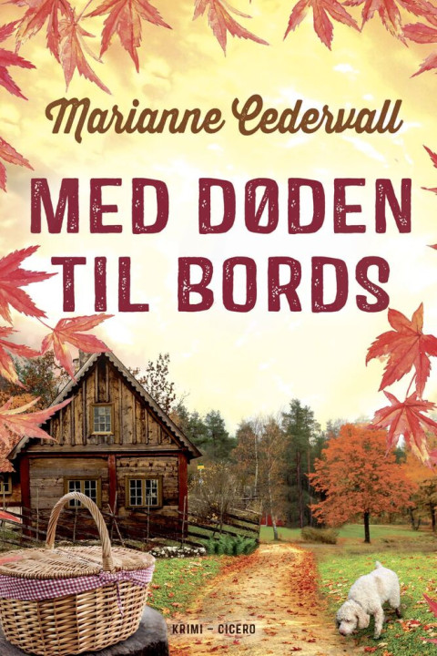 Omslag: Med døden til bords