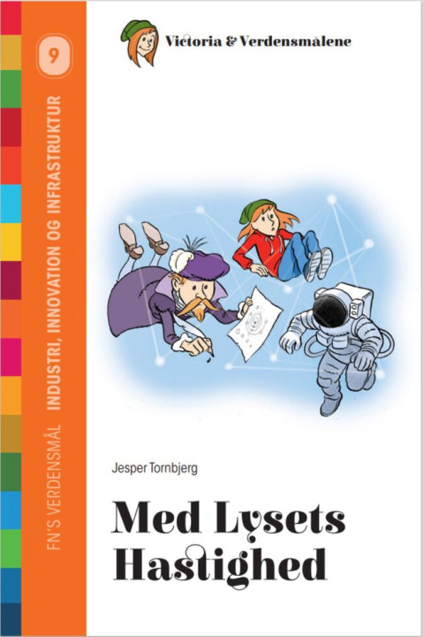 Omslag: Med Lysets Hastighed
