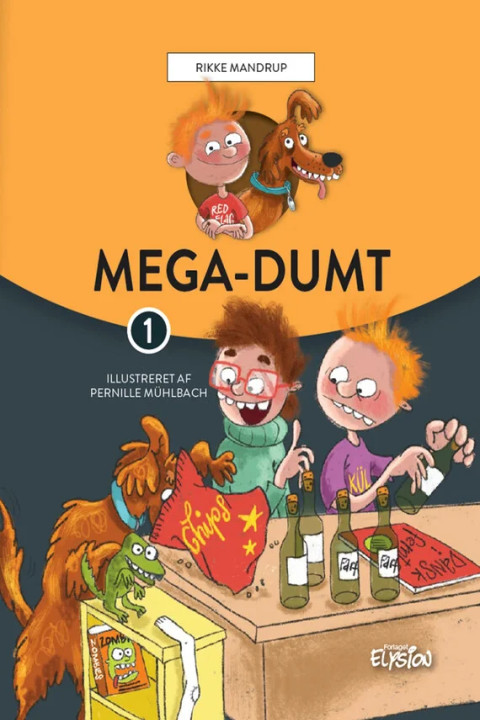 Omslag: MEGA-dumt - MEGA 1