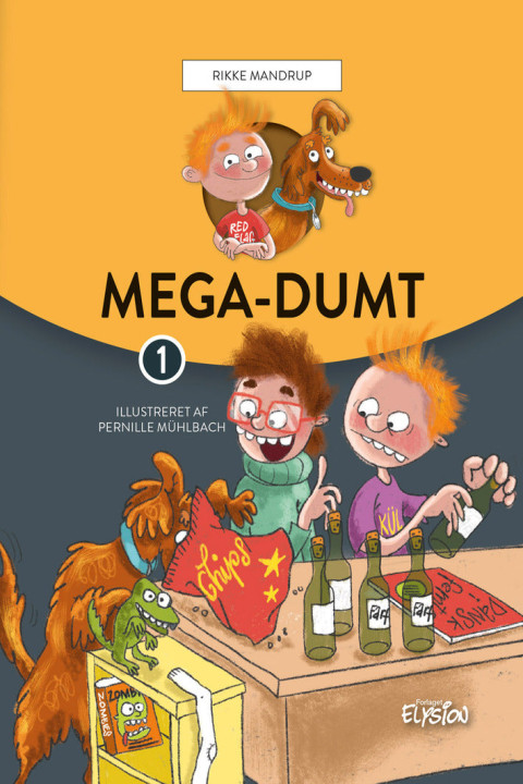 Omslag: MEGA-dumt - MEGA 1