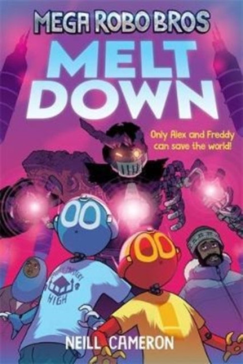 Omslag: Mega Robo Bros 4 Meltdown