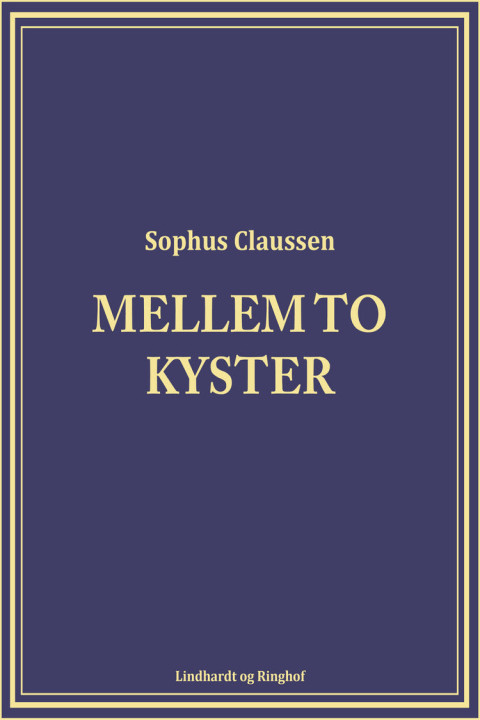 Omslag: Mellem to kyster