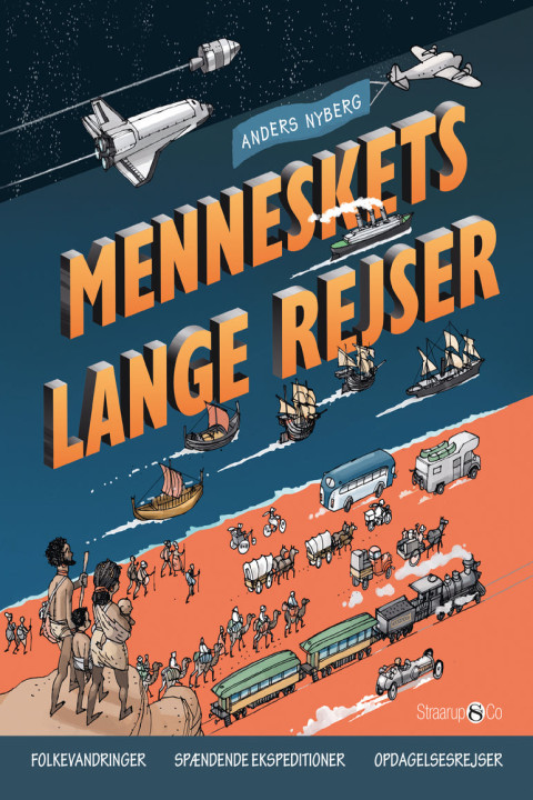 Omslag: Menneskets lange rejser