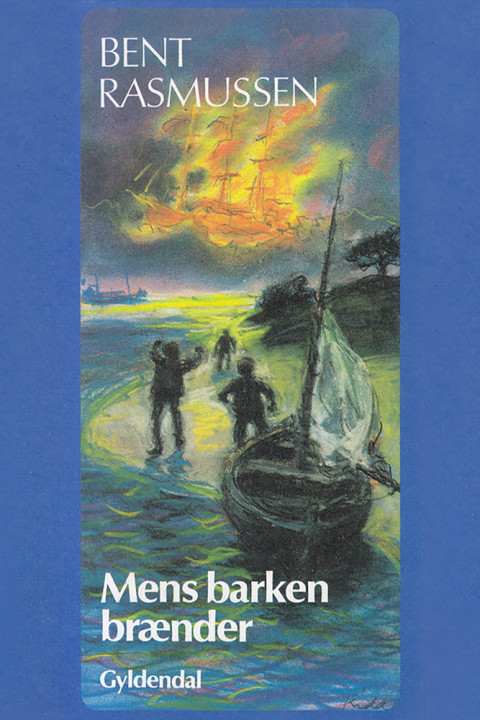 Omslag: Mens barken brænder