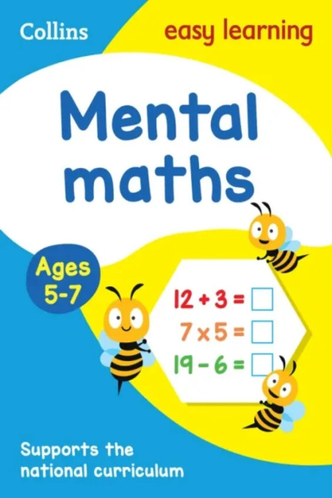 Omslag: Mental Maths Ages 5-7 - Ideal for Home Learning