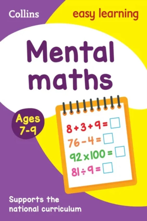 Omslag: Mental Maths Ages 7-9 - Prepare for School with Easy Home Learning