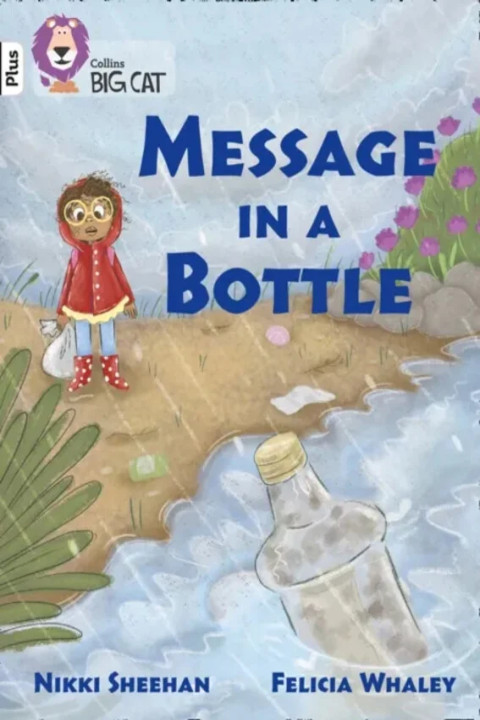 Omslag: Message in a Bottle - Band 10 White Plus