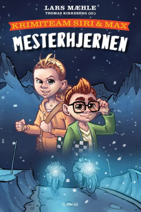 Omslag: Mesterhjernen Krimiteam Siri & Max