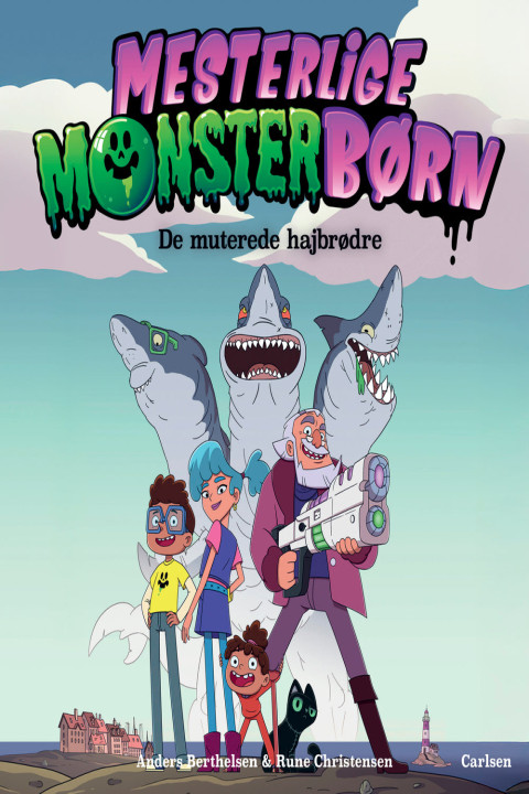 Omslag: Mesterlige Monsterbørn