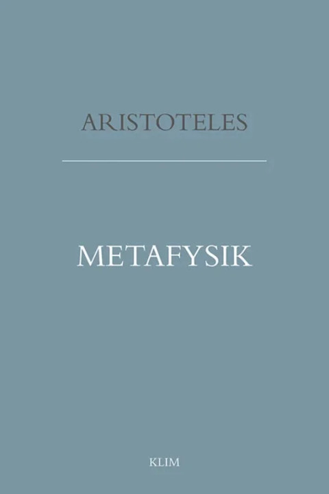 Omslag: Metafysik