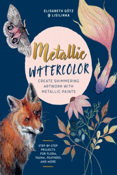 Omslag: Metallic Watercolor