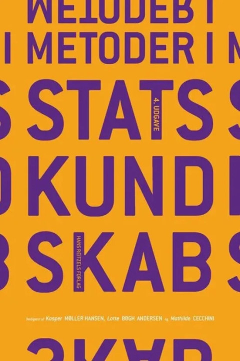 Omslag: Metoder i statskundskab