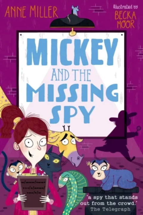Omslag: Mickey and the Missing Spy