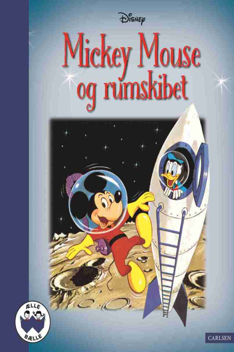 Omslag: Mickey Mouse og rumskibet