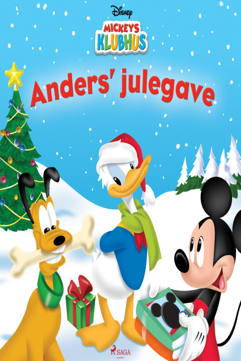Omslag: Mickeys Klubhus - Anders julegave