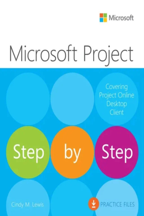 Omslag: Microsoft Project Step by Step covering Project Online Desktop Client