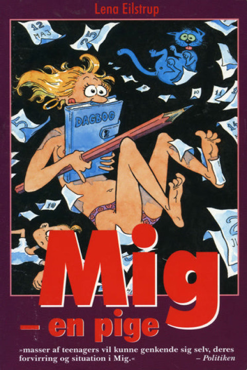Omslag: Mig - en pige