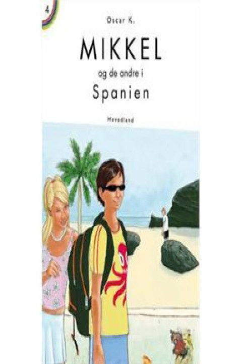 Omslag: Mikkel og de andre i Spanien