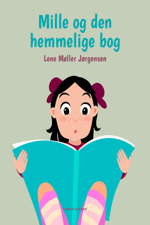 Omslag: Mille og den hemmelige bog