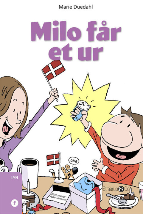 Omslag: Milo får et ur