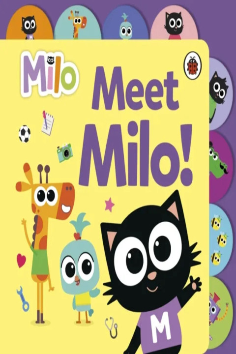 Omslag: Milo: Meet Milo! - Tabbed Board Book