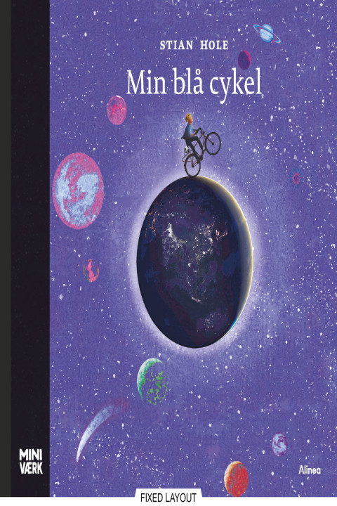 Omslag: Min blå cykel