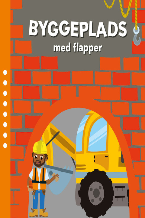 Omslag: Min byggeplads med flapper