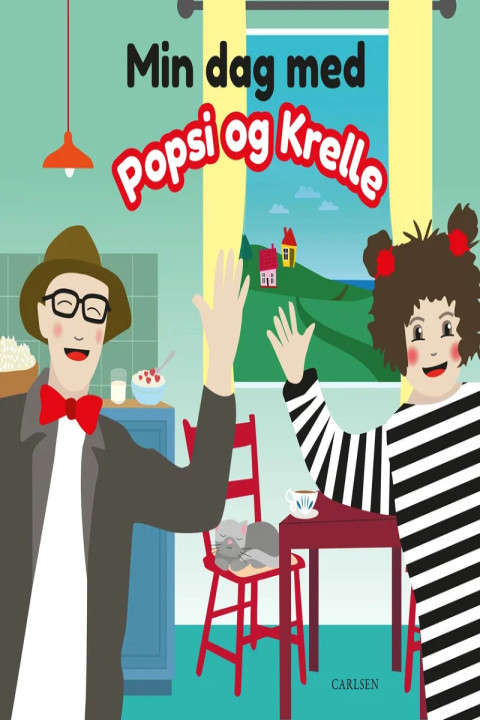 Omslag: Min dag med Popsi og Krelle