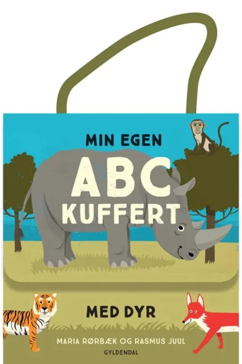 Omslag: Min egen ABC-kuffert med dyr