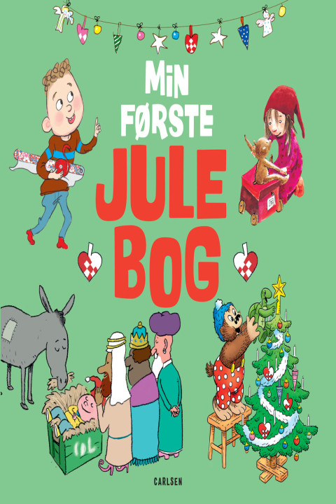 Omslag: Min første julebog