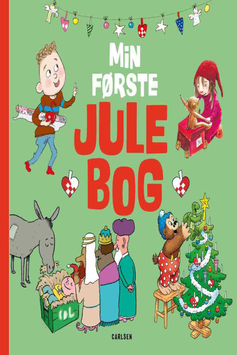 Omslag: Min første julebog